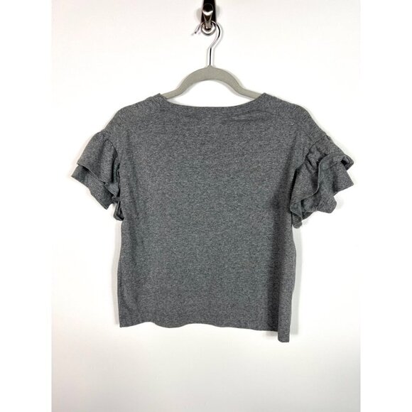 Madewell ruffle‎ sleeve t-shirt - Picture 6 of 8